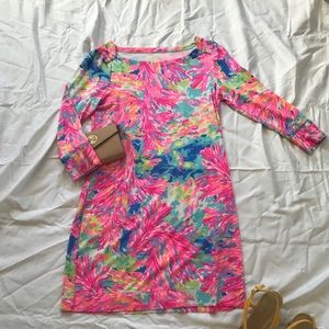 Fun Multi-colored Shift Dress